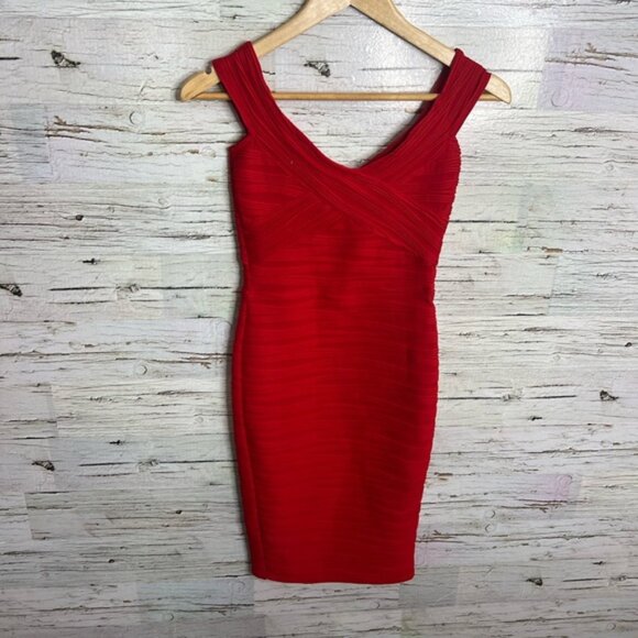 ASOS Red Midi Dress - Picture 1 of 8